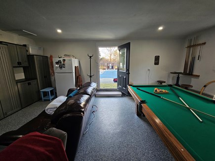 Brewster Cape Cod vacation rental - Garage Game Room