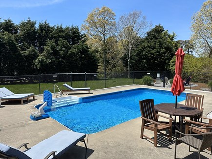 Brewster Cape Cod vacation rental - Enclosed Pool Deck Area