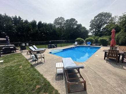 Brewster Cape Cod vacation rental - Enclosed Pool Deck Area