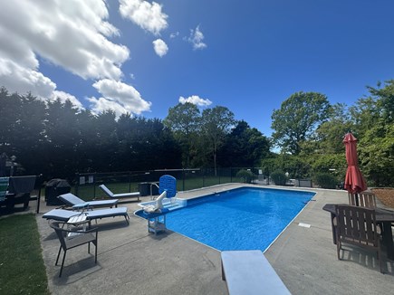 Brewster Cape Cod vacation rental - Enclosed Pool Deck Area