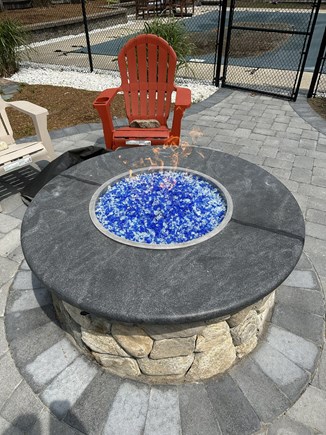 Brewster Cape Cod vacation rental - Gas Fire pit for your convenience!
