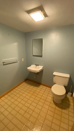 Harwich Center Cape Cod vacation rental - Half Bath in the Basement