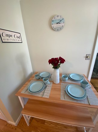 Harwich Center Cape Cod vacation rental - Dining Table area