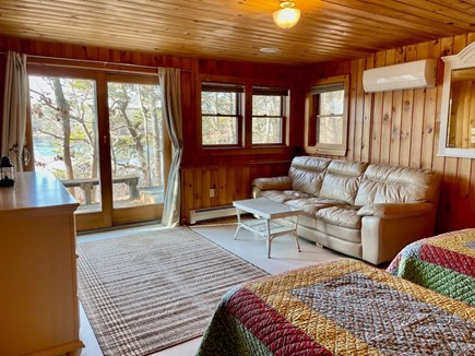 Orleans Cape Cod vacation rental - Lower Level bedroom w/ view & patio access