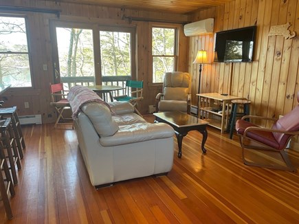 Orleans Cape Cod vacation rental - Living Room overlooking pond