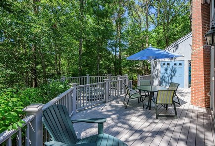Mashpee - Popponesset  Cape Cod vacation rental - Porch and hot tub