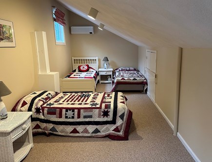 Mashpee - Popponesset  Cape Cod vacation rental - 3 twin beds in loft