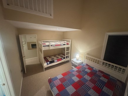 Mashpee - Popponesset  Cape Cod vacation rental - 3rd bedroom-Queen and twin bunk beds