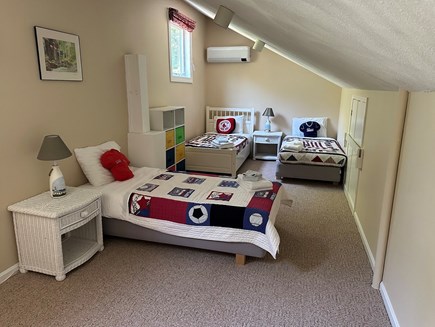 Mashpee - Popponesset  Cape Cod vacation rental - Loft with 3 twin beds