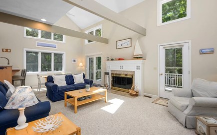 Mashpee - Popponesset  Cape Cod vacation rental - Open living and dining area