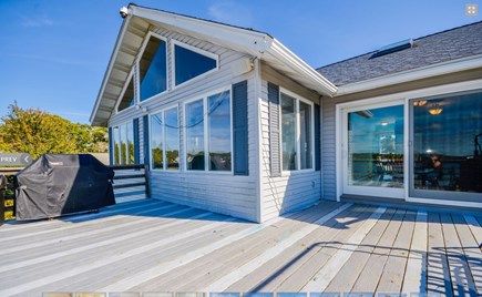 Wareham, Marion MA vacation rental - Back deck