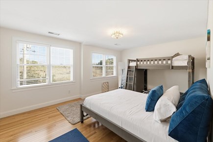 Chatham Cape Cod vacation rental - Second level bedroom with a Double bed and an elevated Twin bed