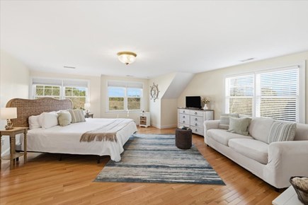 Chatham Cape Cod vacation rental - Second level. Oversized primary bedroom with a King bed