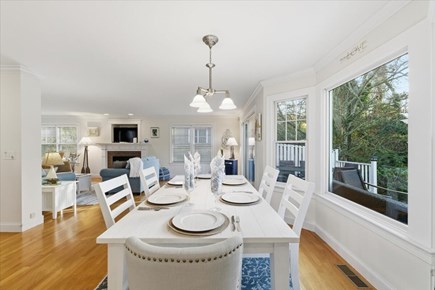 Chatham Cape Cod vacation rental - Large windows by dining table