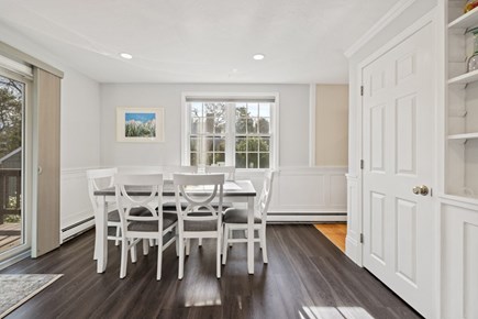Brewster Cape Cod vacation rental - Dining table and chairs are right off the kitchen.