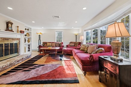 Brewster Cape Cod vacation rental - Main living area with large TV