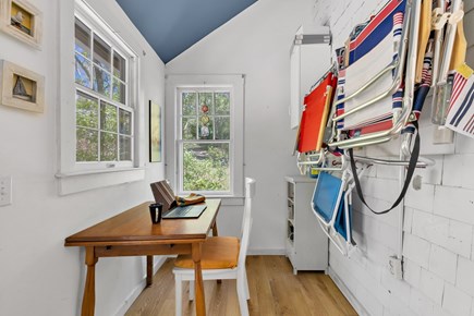Wellfleet Cape Cod vacation rental - Sun porch with workspace