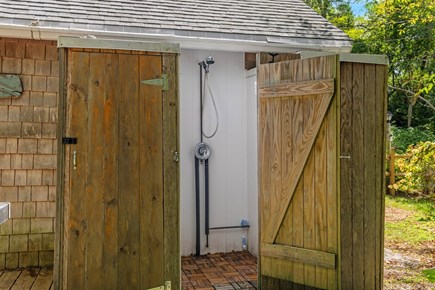 Wellfleet Cape Cod vacation rental - Enjoy the enclosed outdoor shower