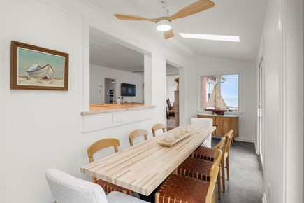 Plymouth MA vacation rental - Ample room at the dining table for your family to gather.