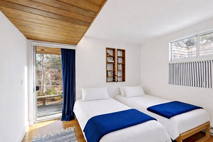 Orleans, Swaying Pines Cape Cod vacation rental - Twin bedroom, great for kids