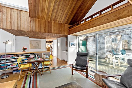 Orleans, Swaying Pines Cape Cod vacation rental - Living room with plenty of natural light