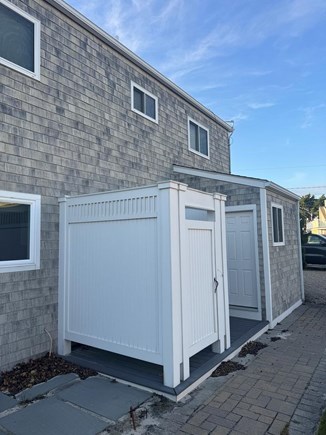 North Falmouth Cape Cod vacation rental - Outdoor enclosed shower
