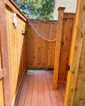 Dennis Cape Cod vacation rental - Outdoor shower
