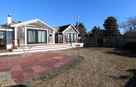 Orleans Cape Cod vacation rental - Looking At House Brom Back Yard