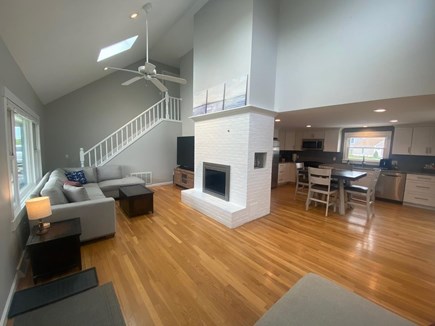 Yarmouth Cape Cod vacation rental - Living Room & Kitchen