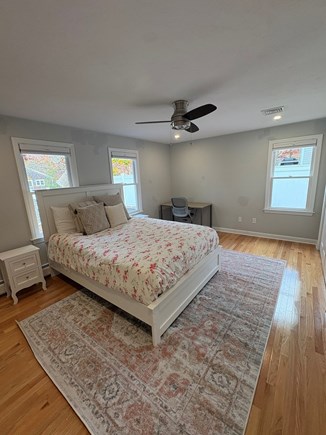 Falmouth Cape Cod vacation rental - Master bedroom w/ Queen bed, full closet, full bathroom, desk