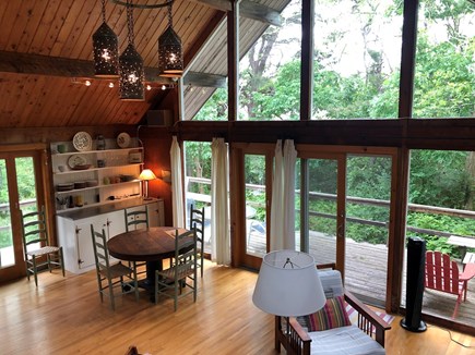 Wellfleet Cape Cod vacation rental - Dining area from Living room