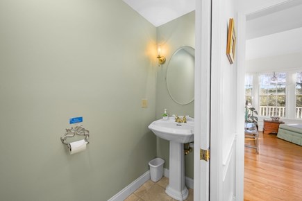 Chatham Cape Cod vacation rental - Half bath off foyer hallway