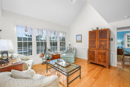 Chatham Cape Cod vacation rental - Living room with view of pond