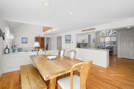Chatham Cape Cod vacation rental - Open concept dining area, living room, and kitchen