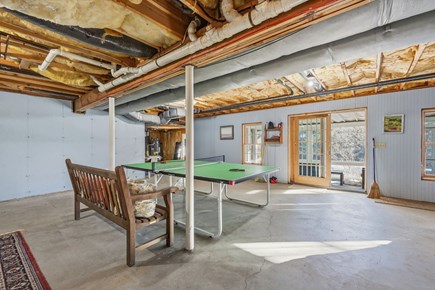 Chatham Cape Cod vacation rental - Ping pong table on lower level with access to the screened porch