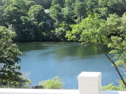 Chatham Cape Cod vacation rental - The beautiful view of White Pond from the deck!