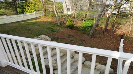 Chatham Cape Cod vacation rental - Fenced yard just off deck