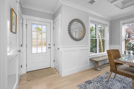 West Dennis Cape Cod vacation rental - Front entryway