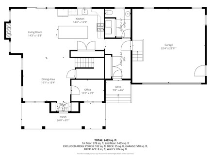 West Dennis Cape Cod vacation rental - First Floor