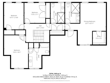 West Dennis Cape Cod vacation rental - Second Floor