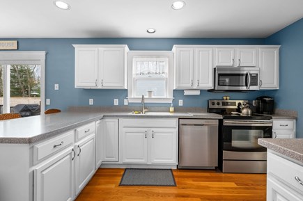 Bourne Cape Cod vacation rental - Kitchen with stainless steal appliances