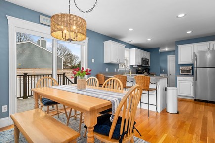 Bourne Cape Cod vacation rental - Open concept kitchen and dining with seating for 6