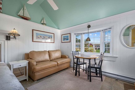 South Yarmouth Cape Cod vacation rental - Sofa bed and dining area