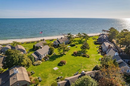 South Yarmouth Cape Cod vacation rental - View of cottages on right side of property (