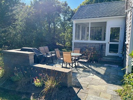 Chatham Cape Cod vacation rental - Patio with table and grill