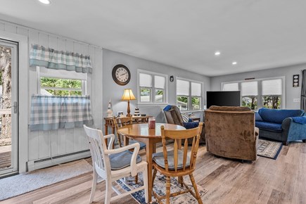 Mashpee Cape Cod vacation rental - Dining area flows into living room