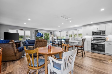 Mashpee Cape Cod vacation rental - Dining area with a view into the kitchen