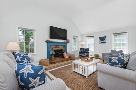 Osterville Cape Cod vacation rental - Livingroom with comfortable seating