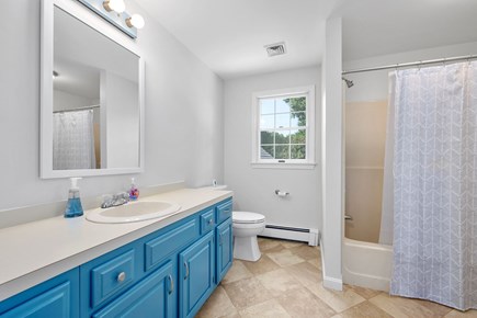 Osterville Cape Cod vacation rental - Bathroom 2- Full with tub and shower combo- 2nd Floor