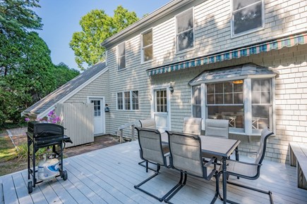 Osterville Cape Cod vacation rental - Outdoor dining area and grill
